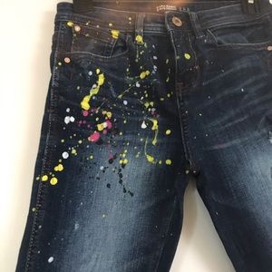PAINTED ZARA JEANS